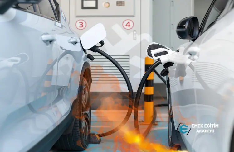 Elektrikli Araç Trafik Kazası Kurtarma Eğitimi